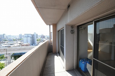 ラフィーネ小倉 ベランダ