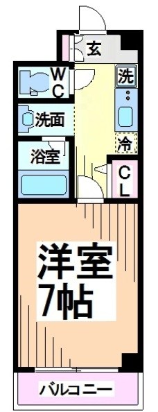 ペジブル吉祥寺 間取り