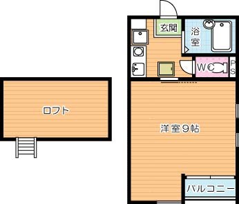 ＭＯＯＮ下到津Ａ棟 202号室 間取り