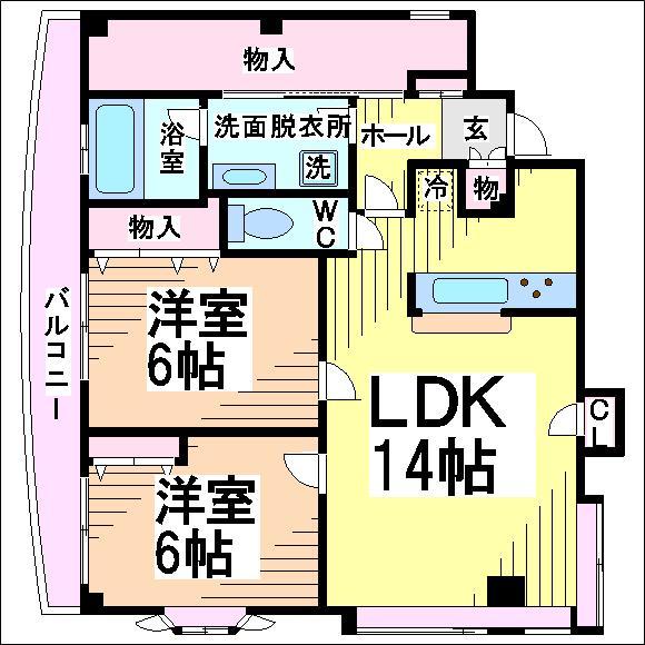 フォーシーズンズ 間取り