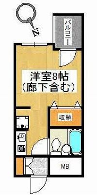 豊島区西池袋5丁目楽器可(ピアノ)マンション 間取り