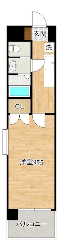 カーザミア  20G号室 間取り