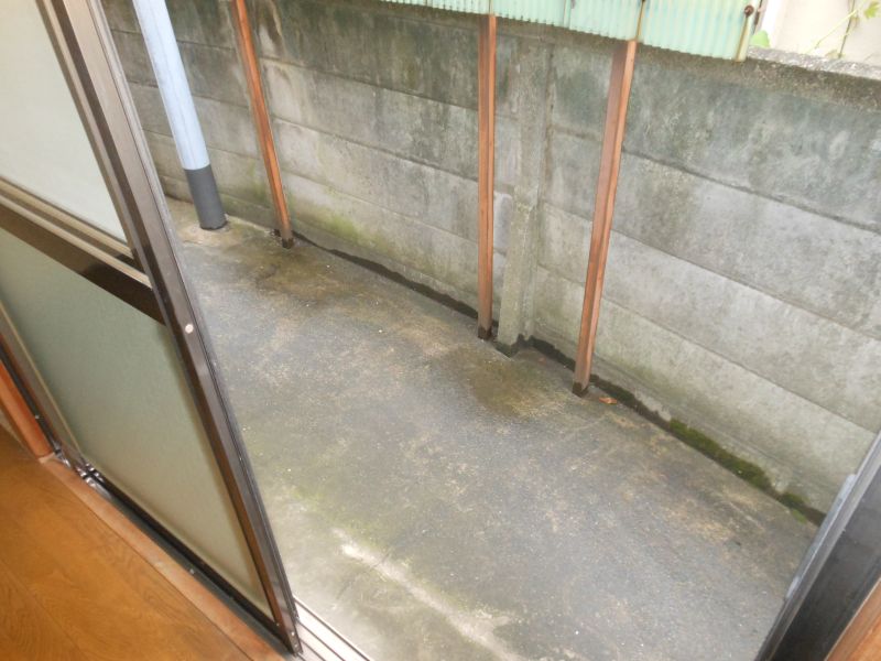 當麻ハイツ ベランダ