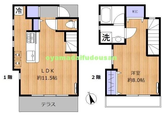ラルーチェ 間取り図