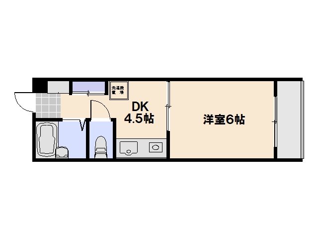 第2中村ビル 201号室 間取り