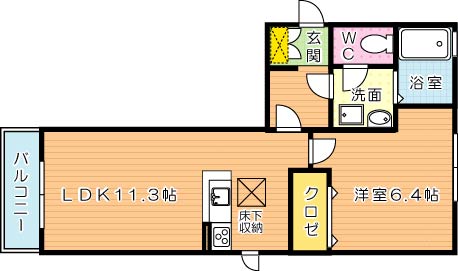 アクアパーク則松　 間取り