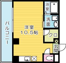 寿山ビル 202号室 間取り