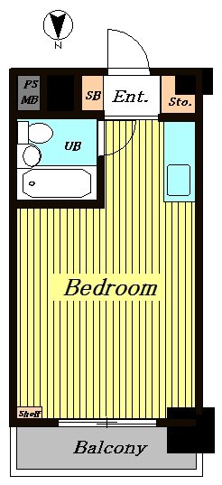 東建ﾆｭｰﾊｲﾂ九段 705号室 間取り