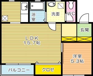 ＦＯＲＺＡ馬借 間取り図