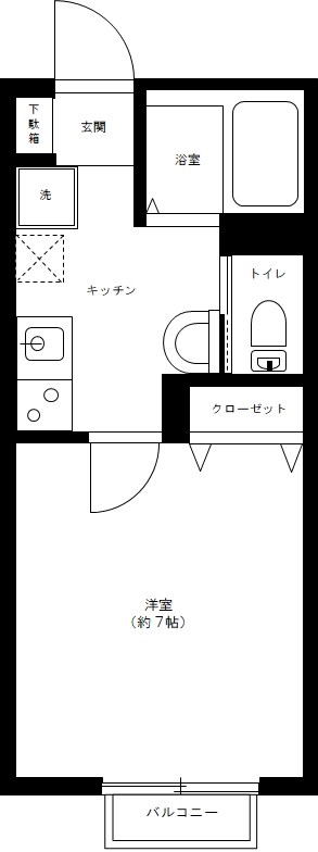 キャメル谷塚Ⅳ 間取り図