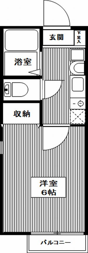 エムグランデ 0202号室 間取り