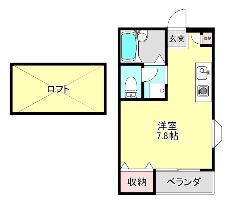 MONA-G 間取り図