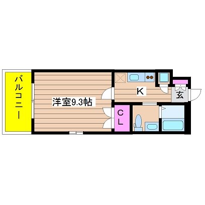 フォレシティ肥後橋 間取り