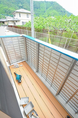 リバーパーク徳吉東Ａ棟 ベランダ