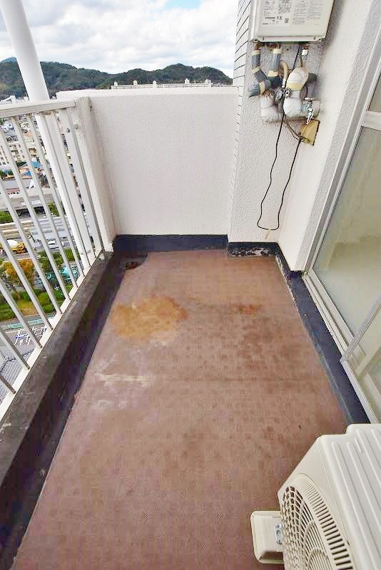 シンコー北九大前スカイマンション ベランダ