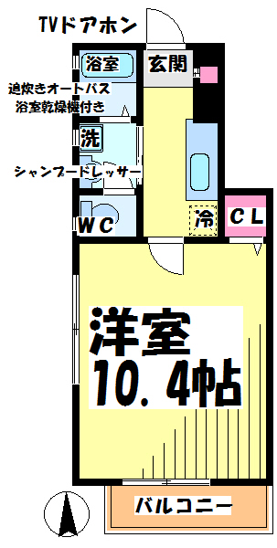 バンシェーネル 間取り