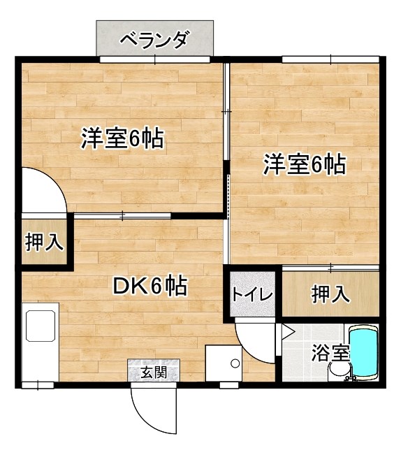 ＮＢ１　西津田 間取り