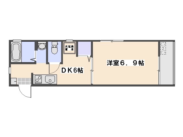 シャルムM 間取り図