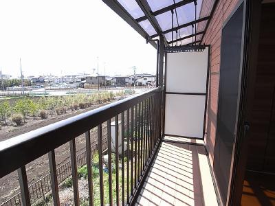 テラスハウスつくし ベランダ