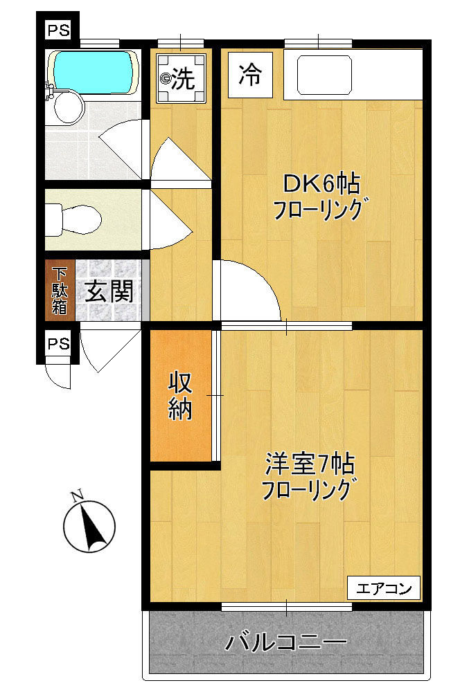 リバーサイドエリシオン 間取り図