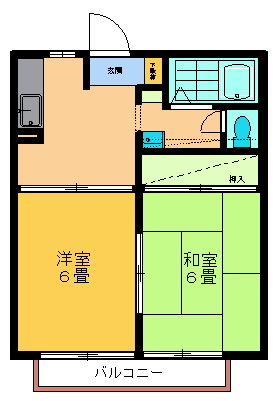 サンテラスS 間取り