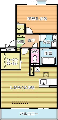 グレイスイナミツⅡ 303号室 間取り