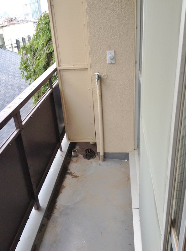 伊藤マンション ベランダ