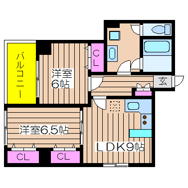 大阪府大阪市中央区南船場１丁目 間取り