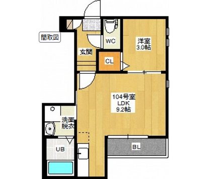 Grandtic SUBARU 間取り