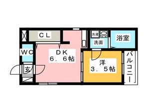 愛知県名古屋市西区花の木１丁目 間取り