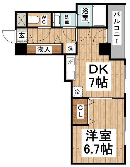 アビタシオン 間取り図