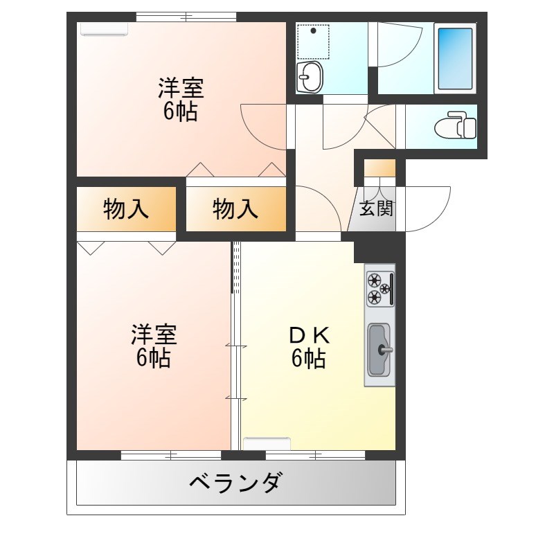 ピソ・デ・ニーニョス 間取り