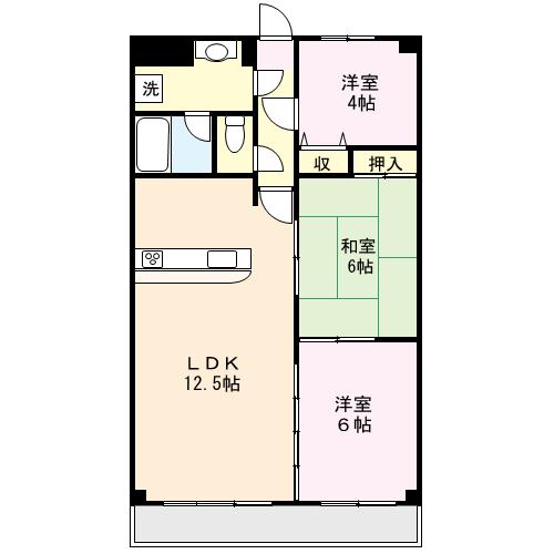 MONA-B 間取り図