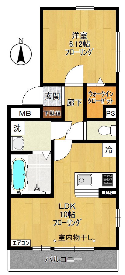 ユーアイ・マンション 間取り図
