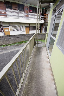 コーポ小倉 ベランダ