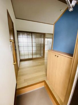 松田アパート 玄関