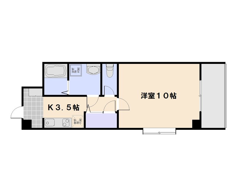 ティニーMatsuyama 間取り