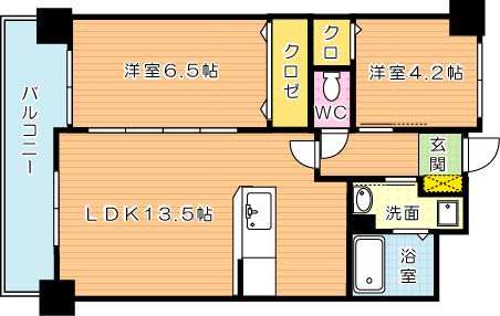 フォレスト穴生 間取り図