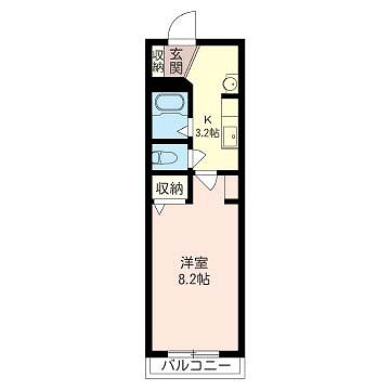 ミューズ中原 間取り