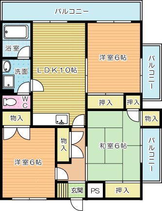 北方ハヤシビル 501号室 間取り