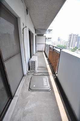 北方ハヤシビル ベランダ
