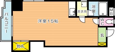 Ｔビルディング 501号室 間取り