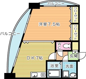 ヒット馬借ビル 201号室 間取り