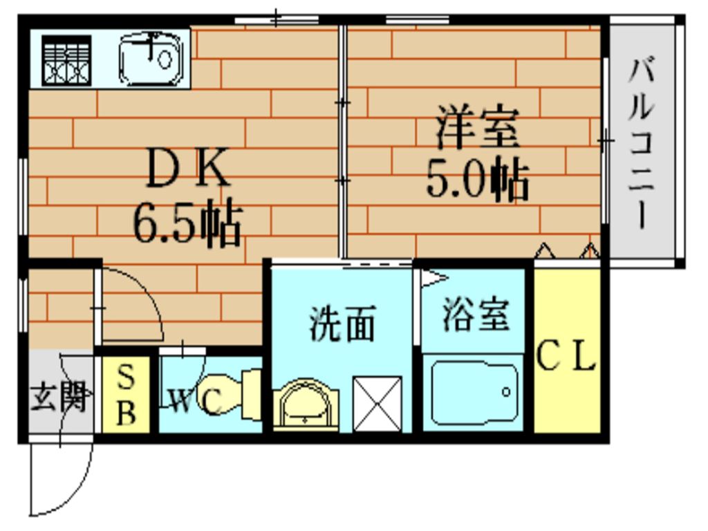 田渕ハイツ 間取り