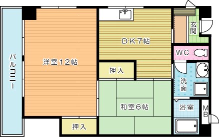 第７ＡＣビル 304号室 間取り