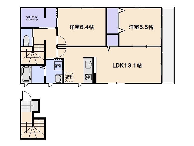 メゾン・ド・ダディ 間取り図