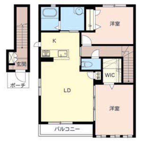 シャーメゾン長瀬 間取り