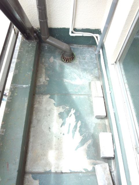 末広マンション ベランダ