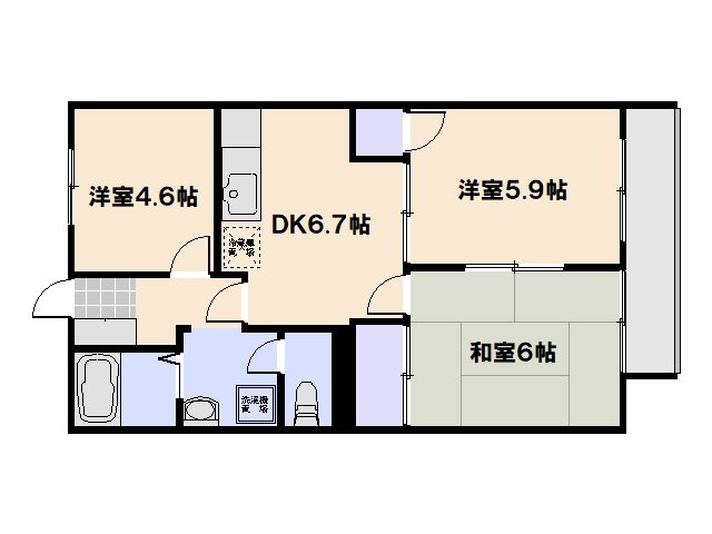 ヴィラ児玉 間取り