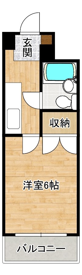 シャルム真鶴 405号室 間取り